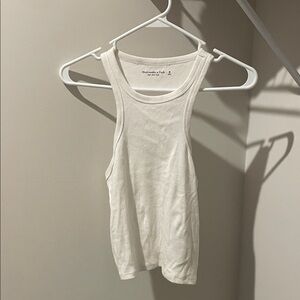Abercrombie & Fitch White Tank Top